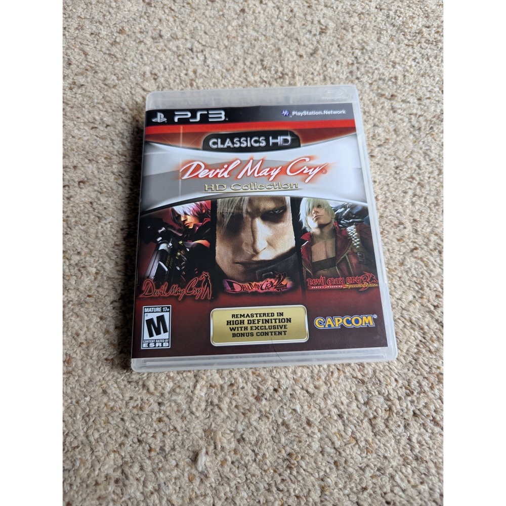 Devil May Cry HD Collection Sony PlayStation 3 PS3 Capcom Classics HD 3-Game Set